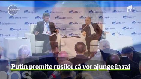 Ruşii nu vor declanşa niciodată un atac nuclear, iar dacă vor fi ţinta unei asemenea agresiuni, vor muri împăcaţi, ştiind că vor merge în rai