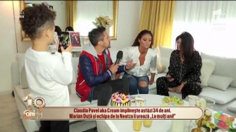 La mulți ani, Claudia Pavel! Matinalii i-au pregătit o surpriză dulce artistei