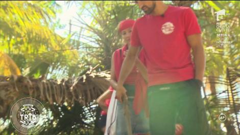 Panică la ”Ultimul Trib”! Motivul pentru care concurenții din echipa roșie au tras o sperietură zdravănă