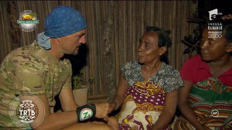 Mama Vula, ritual de binecuvântare pentru echipa albastră!