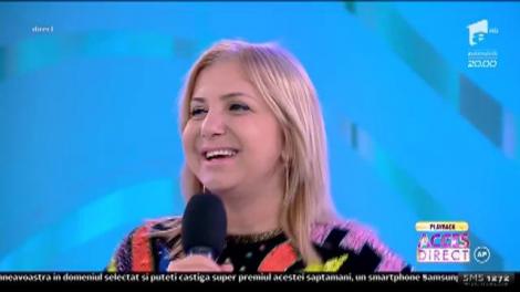 Carmen Șerban cântă una dintre cele mai cunoscute piese ale sale, în platoul Acces Direct