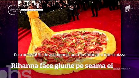 Una dintre cele mai iubite cântăreţe din lume, Rihanna, ştie cum să atragă atenţia asupra sa
