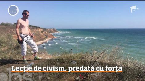 O suceveancă a primit o lecţie de bun-simţ de la un tânăr. Femeia tocmai aruncase un pachet gol de ţigări pe geamul maşinii