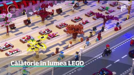 Copii, dar şi adulţi au pornit într-o călătorie în universul LEGO, la cea mai mare expoziţie din Europa