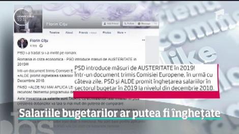 Guvernul ia în calcul să îngheţe angajările la stat, dar şi salariile bugetarilor