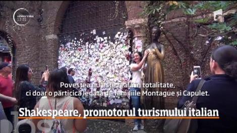 William Shakespeare, promotorul turismului italian
