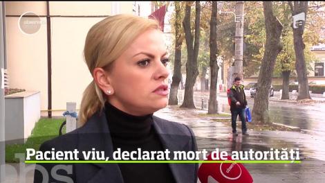 Pacient viu, declarat mort de autorități