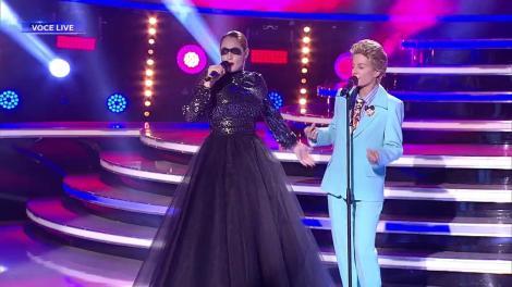 Ana Baniciu și Raluka se transformă în Annie Lennox și David Bowie - "Under pressure"