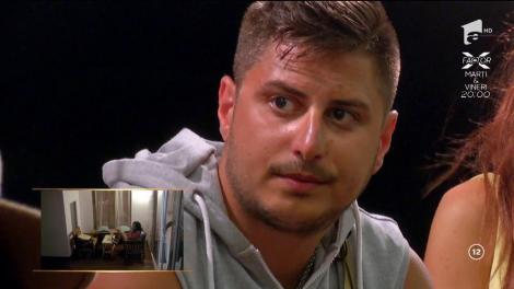 Băieții văd cele mai intense apropieri dintre partenerele lor și ispite