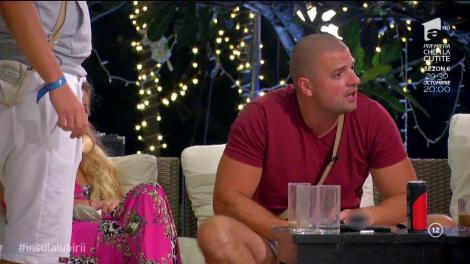 Bogdan se ceartă cu ceilalți de pe insulă: "Mai stăm o săptămână împreună, nu îmi pasă ce credeți voi"