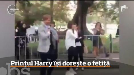 Aflat în turneul oficial din Australia, Prinţul Harry a mărturisit că îşi doreşte o fetiţă!