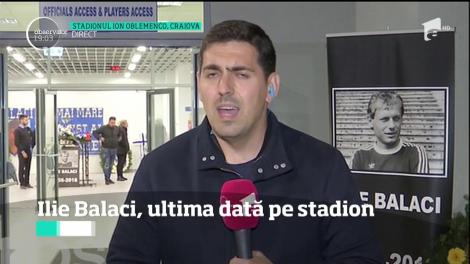 Sicriul cu trupul neînsufleţit al lui Ilie Balaci a fost dus pe stadionul Ion Oblemenco