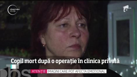 Un îngeraș de copil a murit într-o clinică privată din Capitală. Medicii, acuzați de neglijență:”Vii cu un copil sănătos şi pleci cu el în patru scânduri”