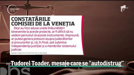 Ministrul Justiţiei a făcut. spectacol pe internet după ce Comisia de la Veneţia a publicat raportul pe Legile Justiţiei