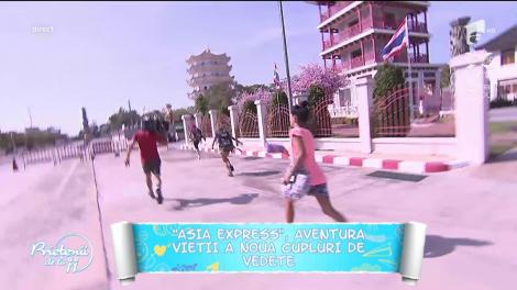 Începe aventura în "Asia Express". Nouă perechi de vedete au plecat în India!