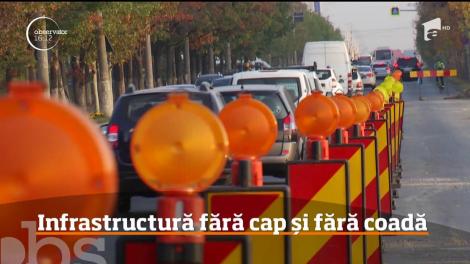 Cele mai importante proiecte de infrastructură din țara noastră sunt începute demult, dar neterminate nici la ora actuală!