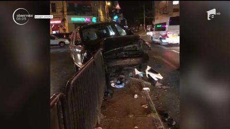 Accident violent în Timişoara