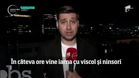 Cod galben de precipitaţii şi vânt, valabil pentru toată ţara