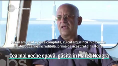 Cea mai veche epavă din lume se află în Marea Neagră. Are 2400 de ani şi a fost găsită intactă