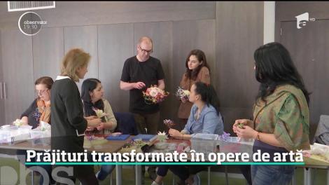 Britanicul Alan Dunn, celebru artist cofetar, a ajuns la Bucureşti pentru a-i &icirc;nvăţa pe rom&acirc;ni cum să decoreze deserturile