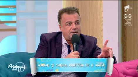 Sanda Ladoşi şi Adrian Enache, prieteni de o viaţă!