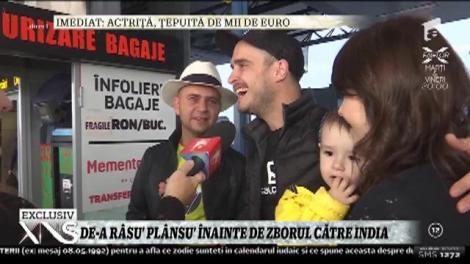 Momente de-a râsu-plânsu pe Otopeni înainte de plecarea spre Asia Express 2! Ce şi-au pus în bagaje vedetele