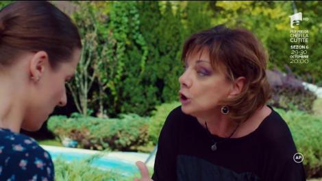 Ceartă puternică între Roxana Popovici (Carmen Tănase) și Katia (Cosmina Dobrotă): “Viperă ce ești! Te-am crescut la sânul meu și nu ai ezitat o secundă să mă muști!”