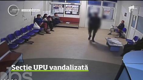 Un bărbat din Neamţ s-a ales cu dosar penal pentru distrugere, după ce a vandalizat Unitatea de Primiri Urgenţe a spitalului din Piatra Neamţ