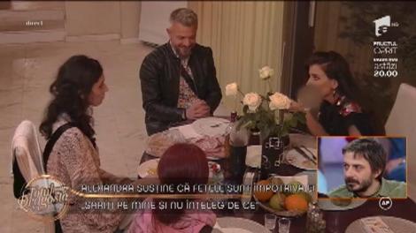 Burlacul Laurențiu Matei, deranjat de gestul făcut de Alexandra la piscină! Alexandra: "Nu mă mai călcați toți în picioare!"