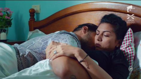 Liviu Vârciu (Costică) și Doinița Oancea (Tanța), declarații de iubire în pat