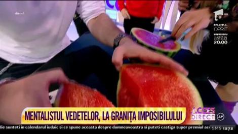 Simion R. Ștefan, mentalistul vedetelor, cel mai tare truc de magie cu cărți de joc! Anca Neacșu: "Leșin, nu cred așa ceva!"