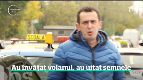 Trei din zece şoferi români nu cunosc toate semnificaţiile indicatoarelor rutiere
