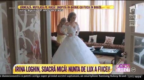 Irina Loghin, soacră mică! Fiica sa a avut parte de o nuntă ca în povești