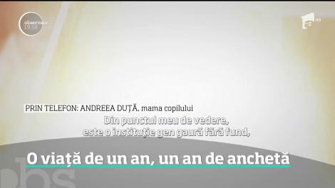 Ancheta în cazul copilului mort după o operaţie banală, la o clinică privată, durează un an