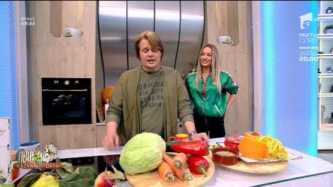 Reţeta zilei! Vlăduţ prepară "Tăiței cu varză"