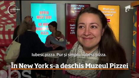 În New York s-a deschis Muzeul Pizzei