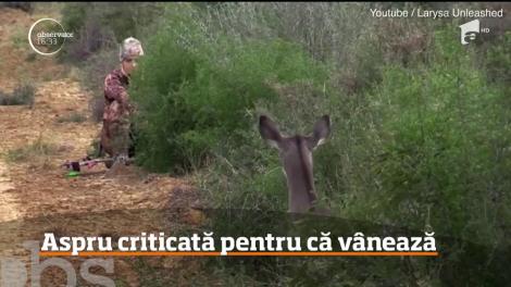 O prezentatoarea americană a stârnit furie în rândul internauţilor după ce a publicat fotografii de la vânătoare