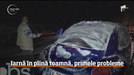 Iarna a pus stăpânire pe mai multe regiuni, iar vremea extremă a făcut deja prăpad