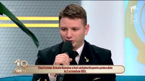 Ziua Armatei Române, sărbătorită la Neatza! Dani Oțil: "Eu m-aș fi potrivit la marină"