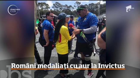 Români medaliați cu aur la Invictus