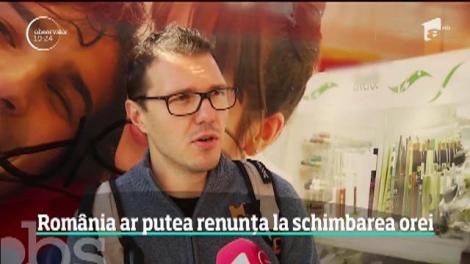 România ar putea renunța la schimbarea orei