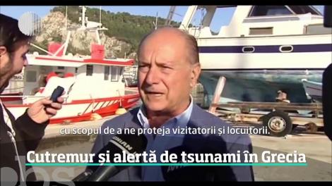 Cutremur și alertă de tsunami în Grecia