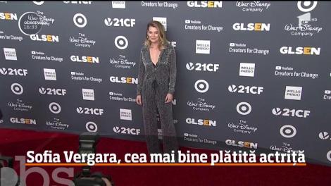 Sofia Vergara, cea mai bine plătită actriță