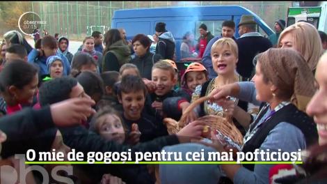 S-au încins ceaunele într-o comună din Argeş pentru o mie de gogoşi!