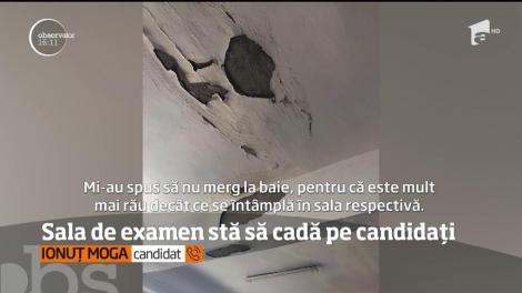 Sala de examen, din Târgoviște, stă să cadă pe candidații care vor să-și ia permisul de conducere