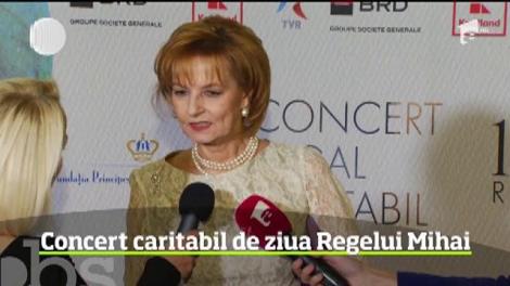 Fundaţia Principesa Margareta a organizat concertul caritabil anual, devenit tradiţie, susţinut chiar de ziua de naştere a Regelui Mihai