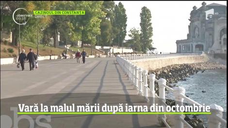 După câteva zile de frig, pe Litoral a venit vara. Cum este atmosfera la malul mării