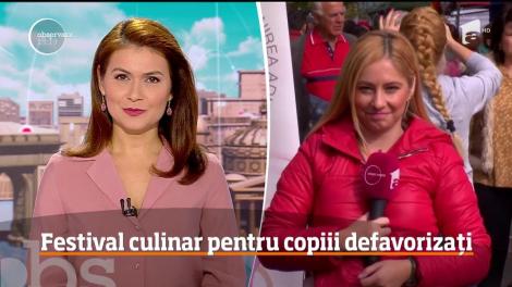 Festival culinar pentru copiii defavorizaţi, în Parcul IOR din Capitală