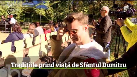 Iarmaroc la Muzeul Satului din Capitală. Vizitatorii sunt așteptați să deguste din produse tradiționale