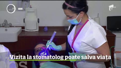 Vizita la dentist poate salva chiar și viața!
